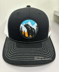 Gorras de Golf de 6 Paneles con Logotipo Personalizado Injae Vina, Tejido CVC Transpirable e Impermeable, Bordado Deportivo 3D, Gorra Trucker OEM de Vietnam - Product Image 3