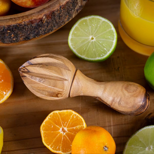Wooden Manual Lemon Reamer Juicer Dishwasher Safe <b>Kitchen</b> <b>Accessory</b> - Product Image 1