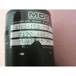 MDC KAV-150-PSP AMAT 0190-40017 - อุปกรณ์และชิ้นส่วนเซมิคอนดักเตอร์มือสองระดับโลกที่เชื่อถือได้ที่ - Product Image 5