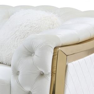 Divano Lexi G0597A S Avorio, Elegante Arredamento per Soggiorno - Product Image 3