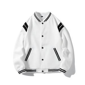 Veste de baseball pour homme, style varsity, design personnalisé, fabrication sur mesure, streetwear tendance, qualité supérieure - Product Image 2