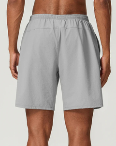 กางเกงขาสั้นผู้ชายแบบแห้งเร็ว100% กระเป๋าคาดเอวยางยืดสำหรับออกกำลังกายเล่นกีฬาวิ่งทำจากโพลีเอสเตอร์180กรัม - Product Image 6