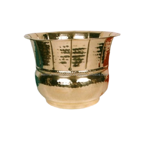 <b>Mirror</b> Polished Smooth Metal Flower Planters for Restaurant <b>Garden</b> Decorative Floral Pot Accessories - Product Image 5