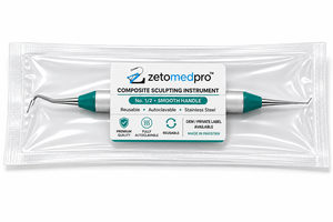 Instrumento de Escultura Dental de Composite Premium, Instrumento Restaurador de Acero Inoxidable OEM Zetomed Pro - Product Image 6