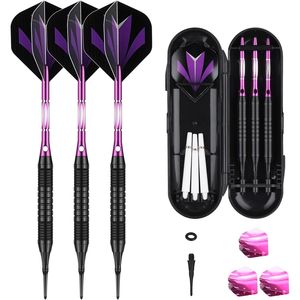 ชุดลูกดอกซอฟท์ทิปสีรุ้ง 18 กรัม 21 กรัม พร้อมโอริงกันหลุด 50 ชิ้น และแกน F ทนทาน 6 ชิ้น (อะลูมิเนียม/ไนลอน 45 มม.) - Product Image 1