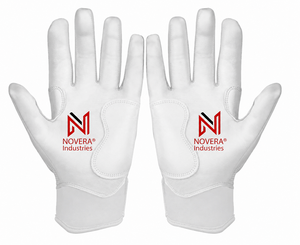 Custom Made Leather Baseball/Softball Batting Gloves Short Cuff Anti-Slip Palm <b>Hook</b> Loop Closure Children OEM ODM Service - Product Image 2