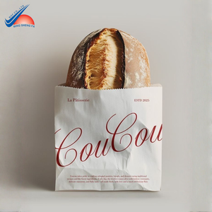 Sacs en papier à pain personnalisés résistants à la graisse pour les boulangeries artisanales - Product Image 4