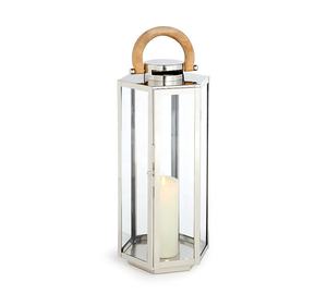 Faroles de Metal Negro de Primera Calidad 2026 con Asa de Madera para Decoración del Hogar y Jardín - Product Image 6