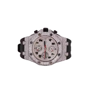 Montre de luxe en diamant très demandée pour homme, idéale pour un anniversaire de mariage et un cadeau, montre entièrement sertie de diamants, en vente pour l'exportation depuis l'Inde - Product Image 1