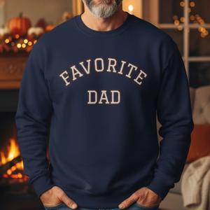 Sudadera de Invierno para Hombre 'Dad' - Bordado con Impresión Digital, 100% Algodón Felpa, Corte Holgado - Product Image 1