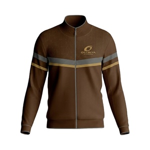 Ostriya International 2026 Latest Design Men's <b>Warm</b> Windproof Zipper Jacket Outdoor Front Logo Stand Vintage Spandex/Polyester - Product Image 1
