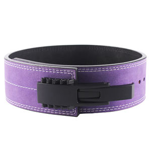 Soft Fabric High Quality Custom Logo <b>Squat</b> Powerlifting Weightlifting Strength Unisex Training Non-Slip Lever <b>Belt</b> Cowhide - Product Image 1