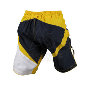 Design Your Own Logo Fully Customized Printed Stretch Lightweight Eco-Friendly MMA <b>Shorts</b> Factory Direct Supplier Comfortable - Product Image 2