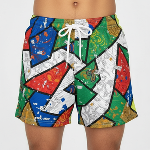 Diseña Tu Propio Traje de Baño, Shorts de Playa Reactivos al Agua, Bañadores que Cambian de Color en Verano para Hombre - Product Image 5