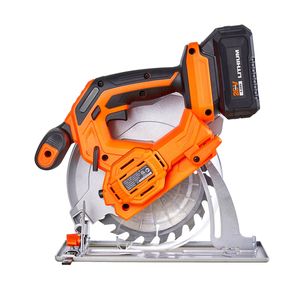 Sega Circolare Elettrica Senza Fili per Fai-da-Te, Lama da 6 1/2 Pollici, Velocità 4700 RPM, Capacità di Taglio a 0-45 Gradi, Motore Brushless, Luce LED - Product Image 5