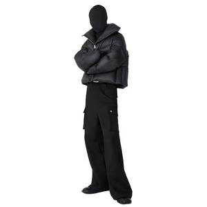 Mens High Quality Winter Puffer Jacket Breathable Waterproof Hooded Coat Stand Collar <b>Lightweight</b> Warm Fashion Wear - Product Image 5