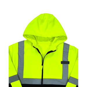 Construction Safety <b>Jacket</b> High Visibility Reflective Workwear for Road <b>Workers</b> Utility Crews and Factory Jobs - Product Image 4