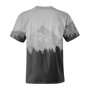 Custom Logo Silk Screen Printed Formal <b>Knitted</b> Plus Size Eco-Friendly Short Sleeve Polyester/Cotton 210gsm Heavyweight Blank - Product Image 2