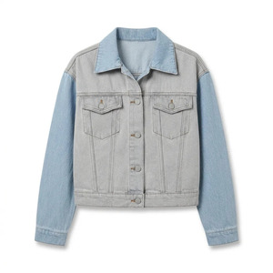 Fabricant de vestes en jean pour femmes en gros pour les marques de mode, étiquette personnalisée, approvisionnement en gros - Product Image 2