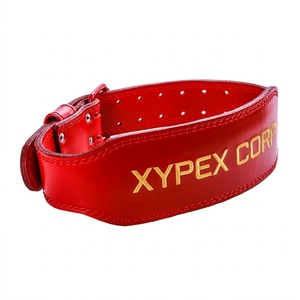 Ceinture de musculation en cuir de vachette de 4 pouces avec logo personnalisé, robuste, réglable, professionnelle, douce, antidérapante, épaisseur 6 mm, unisexe, pour la salle de sport et la remise en forme - Product Image 4