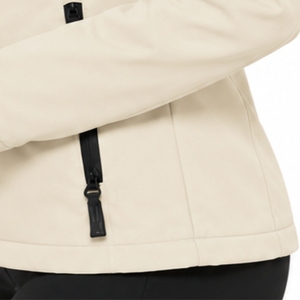 Chaqueta Softshell con Capucha para Mujer, Ligera, con Cierre Completo, Diseño Personalizado, Bolsillo Frontal Seguro - Product Image 6