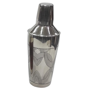 Coctelera de acero inoxidable hecha a mano y personalizada, coctelera de vino de lujo de la mejor calidad para bar, coctelera de acero inoxidable. - Product Image 3