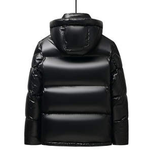 Veste matelassée pour homme de haute qualité personnalisée, veste matelassée en polyester et nylon avec position du logo sur le devant - Product Image 5