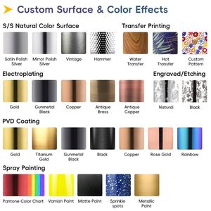 Custom Logo Bar Julep Strainer SS304 Stainless Steel Color Plating Bartender Martini Ice Sieve Cocktail Spoon for Mixing Glass - Product Image 3