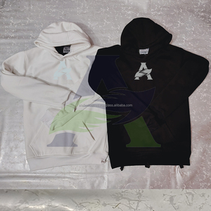 Motorcycle Hoodie Fully Lined with ARAMID Fibers CE Amours Fleece Hoodie With Custom Reflective Print - Product Image 6