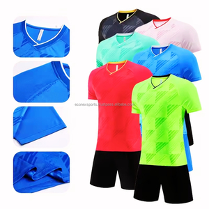 2025 Classic Short Sleeve White Custom Sublimation Mesh Soccer Uniform Wholesale <b>Best</b> <b>Football</b> Jersey and Tracksuit Set - Product Image 2