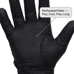 Gants de frappe en cuir durables à doigts entiers pour équipes de baseball – Gants de club de baseball pour une meilleure adhérence - Product Image 3