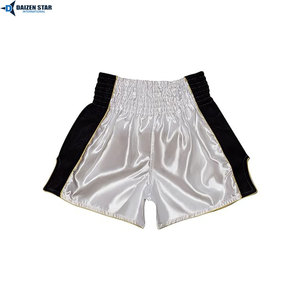 Shorts de boxe personnalisés avec logo pour hommes, respirants, légers, en polyester, pour l'entraînement et les combats, vêtements de sport - Product Image 6
