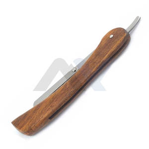 มีดโกนหนวดแบบตรง ใบมีดโกนแบบพับได้ สำหรับร้านตัดผม - Product Image 3