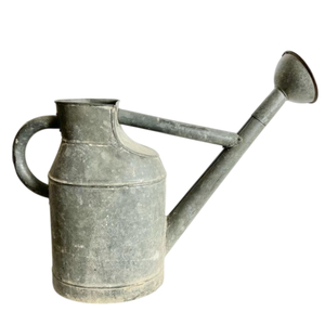 Arrosoir en acier galvanisé de style vintage, décoration de jardin en métal durable, grande capacité, outil d'arrosage pour plantes d'intérieur et d'extérieur - Product Image 1