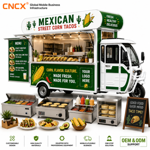 Food Truck Mobile Personnalisable avec Équipement Commercial pour les Bols de Tom <span class=keywords><strong>Yum</strong></span> et de Nouilles de Riz - Product Image 4