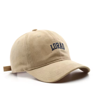 Gorra de Béisbol LORAO de 6 Paneles de Algodón con Logotipo Bordado, Ajustable, Unisex, Casual, para Adultos - Product Image 3