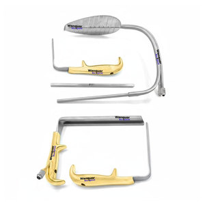 Abdominal Hoyos Retractor Fiber <b>Optic</b> Plastic Surgery Set Pack Wooden Box <b>Instruments</b> Best Quality Grade Stainless Steel - Product Image 6
