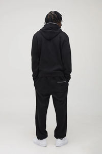 <b>Top</b> quality Cotton Fleece Printed Solid Winter Hooded <b>Men's</b> Tracksuit wholesale price two piece sweatsuits for <b>men</b> - Product Image 4