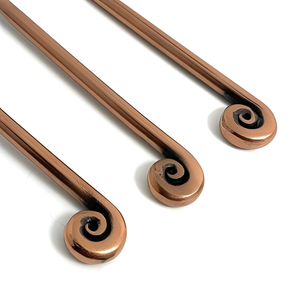 Ensemble de 3 couverts en acier inoxydable de haute qualité avec manche en spirale élégant - Product Image 3