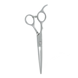 Ciseaux de coiffure professionnels pour gauchers, en acier inoxydable de qualité supérieure, avec lame de rasoir tranchante, manche moyen, pour la coiffure - Product Image 5