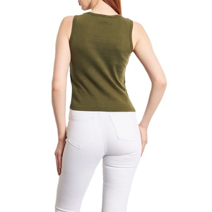 Camisetas de Tirantes Personalizadas para Mujer, Modelo 2026, Servicio OEM, Ropa Casual de Verano, Color Sólido, Transpirable, Secado Rápido, Ecológica - Product Image 6