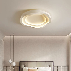 DJJLight Modern Recessed <b>Ceiling</b> <b>Light</b> Metal Finish 30CM LED 12W Warm White Paper Cover Iron Base Remote Control Living Room - Product Image 4