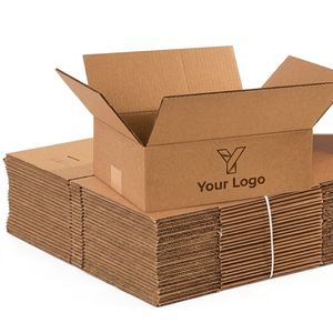 Boîtes en carton ondulé de 4 mm avec pelliculage brillant, emballage personnalisé recyclable pour un expédition durable, de qualité supérieure et respectueuse de l'environnement, vente au détail - Product Image 5