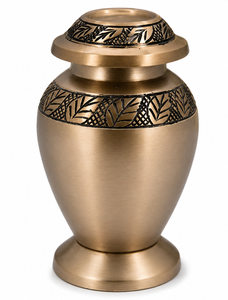 Silver Pink Engraved Aluminium Eco-Friendly Mini <b>Keepsake</b> Urn <b>for</b> Storage Funeral <b>Ashes</b> - Product Image 4