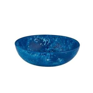 Eco-Friendly Polished Handmade Fantasy Fruitful Epoxy Resin Agate Bowl with Salad Server and Magnesia Party Decoration - Product Image 2