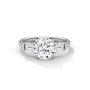 Anillo de Diamantes Cultivados en Laboratorio de Oro de 14K, Anillo de Compromiso de Oro Sólido de 18K para Mujer, Estilo Clásico, Certificado IGI, Anillo de Compromiso, Aniversario - Product Image 4