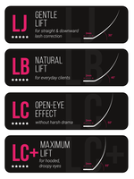Extensions de cils Charmlash en vison Camilla en gros, extensions de cils ouverts LJ, structure de base PBT haut de gamme 2mm