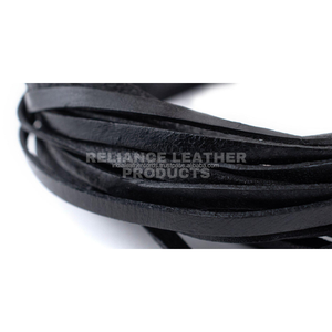 เชือกหนังแบนทำมือ Black Shine Artisan ขนาด 5 มม. สำหรับเครื่องประดับและอุปกรณ์เสริม - Product Image 2