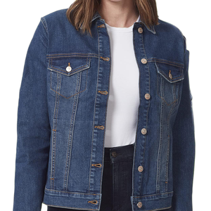 Nouveauté - Vente Flash : Vestes en jean pour femmes, design tendance, respirantes, à manches longues, boutonnées, pour adultes. - Product Image 3
