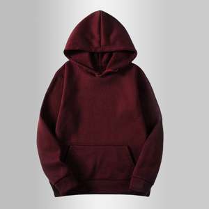 Sweat à capuche homme à épaules tombantes, personnalisé, en molleton épais, coupe oversize, style streetwear - Product Image 2